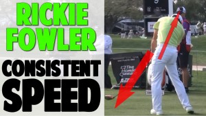 Rickie Fowler's Swing Consistency