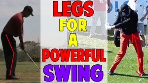 How To Use The Legs For A Powerful Golf Swing Tiger Woods