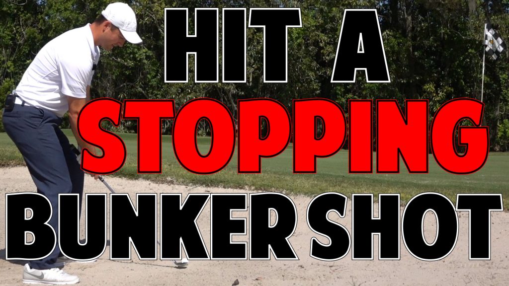 How to Hit a High Bunker Shot That Stops • Top Speed Golf