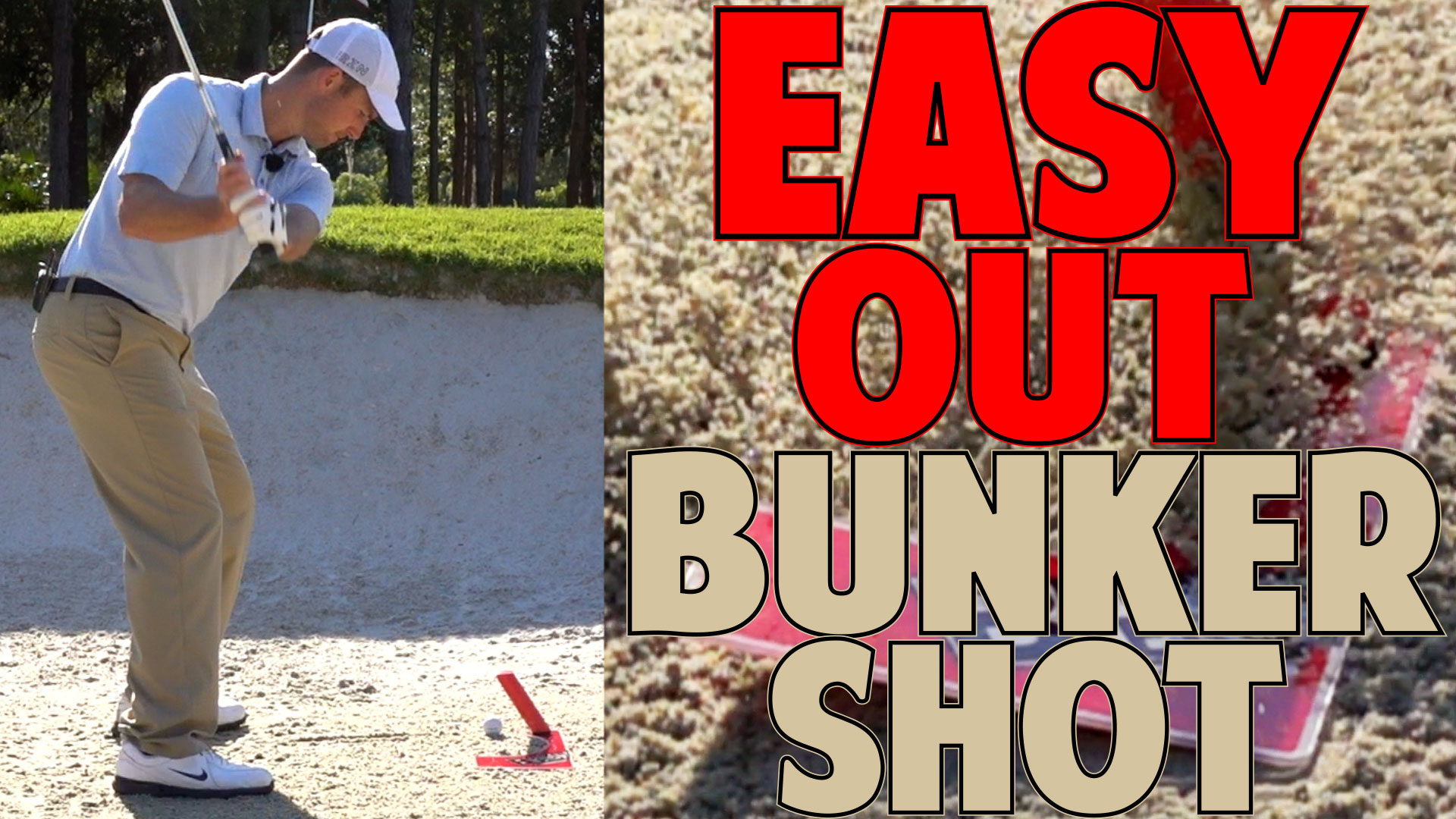 How to Get Out of the Bunker Easily! • Top Speed Golf