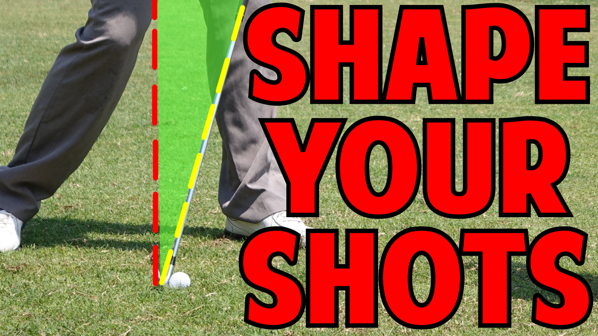 How to Shape Golf Shots Trick • Top Speed Golf