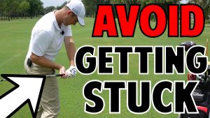 Avoid Getting Your Golf Club Stuck Behind You
