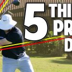 5 Things All Good Golfers Do - Step By Step Drills So You Can Too
