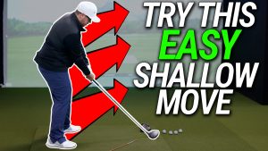 An Easy Way To Create A Shallow Golf Swing