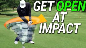 Best Rotation Drill To Get The Hips Open at Impact - THIS JUST WORKS!