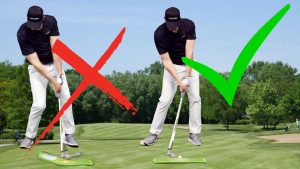 How To Get Through the Golf Ball - Stop Hanging Back