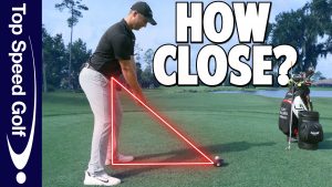 How Close Should You Stand to the Golf Ball? • Top Speed Golf