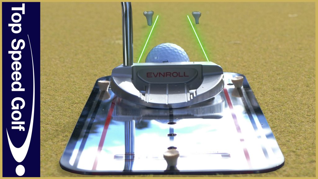 How to Putt the Golf Ball Straight • Top Speed Golf
