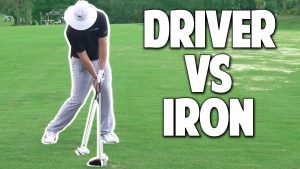 The Difference - Driver Swing VS Iron Swing
