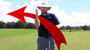 This Simple Drill Will Quickly Get You Shallowing The Golf Club - Reverse Arm Wrestle Drill1