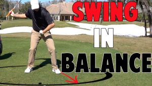 How to Swing in Balance in golf