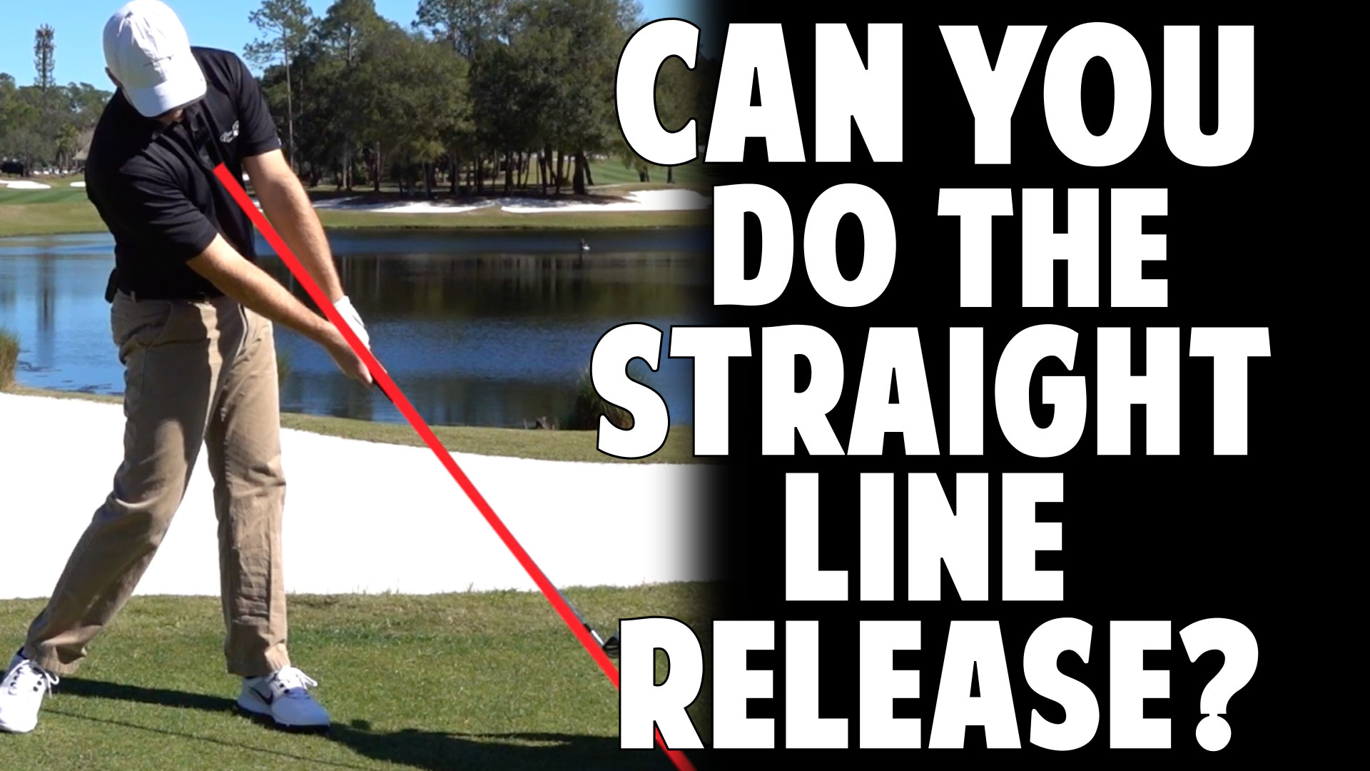 straight line disc golf