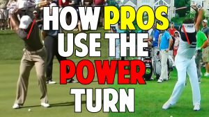 How Pro Golfers Use the Power Turn