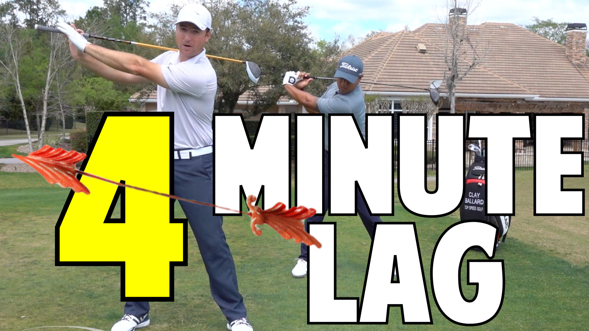 World's Best Lag Drill 4 Minutes to Crazy Lag • Top Speed Golf