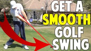 How to Make a Smooth Golf Swing Instead of Hitting At the Ball