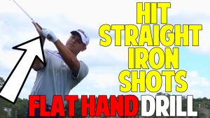 how to hit straight iron shots