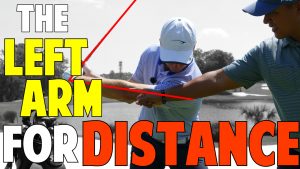 How the Left Arm Works for More Distance