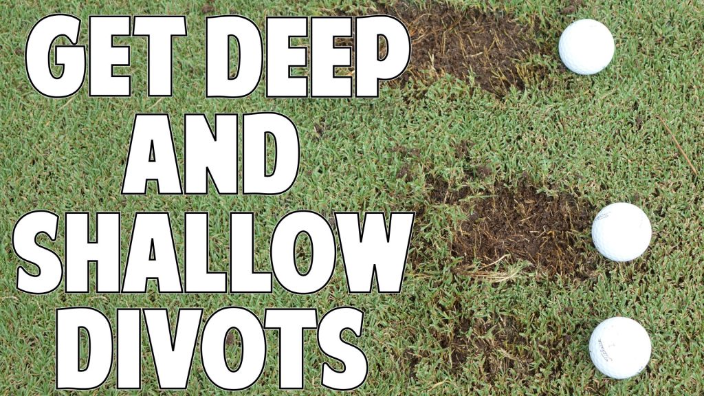 3.1 How to Get Deep and Shallow Divots Hit Accurate Drives Slow Motion Training • Top Speed Golf