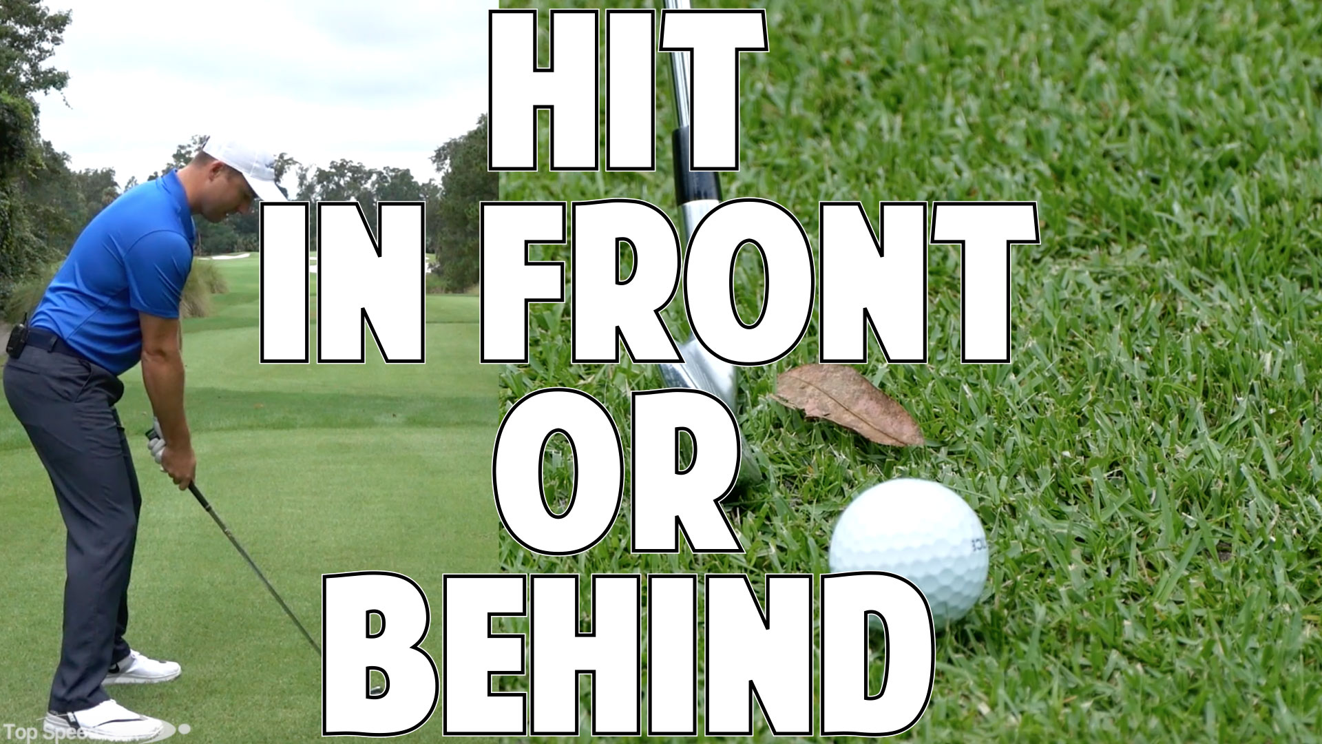 3.3 Indoor Training Hitting In Front & Behind The Ball • Top Speed Golf