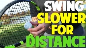 Swing the Club Slower for More Distance