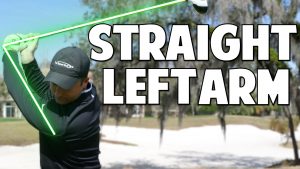 How to Keep the Left Arm Straight in the Golf Swing