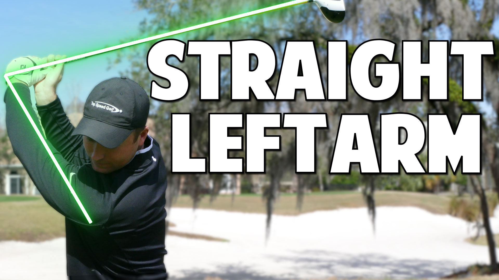 How to Keep the Left Arm Straight in the Golf Swing • Top Speed Golf