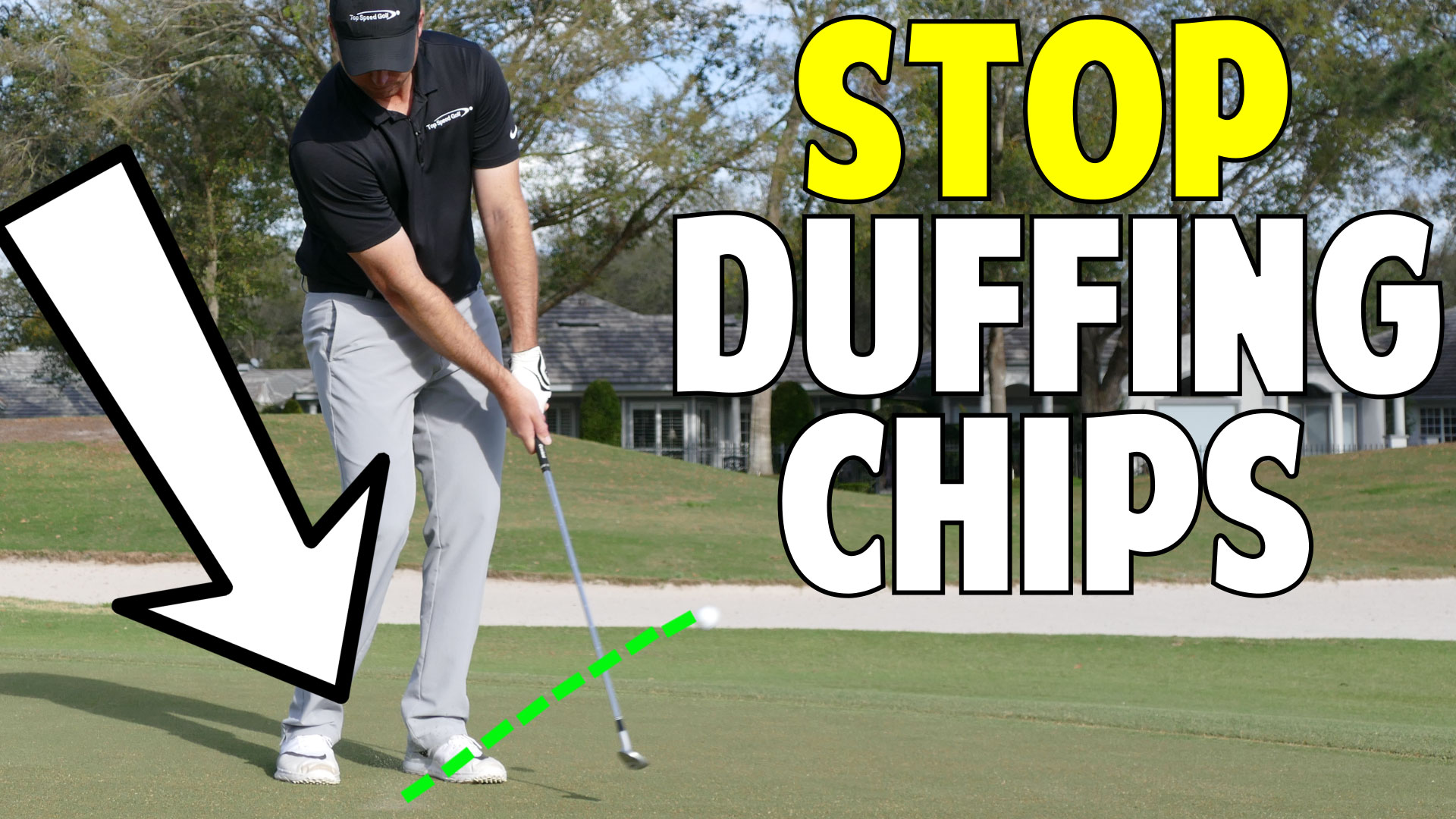 How to Stop Duffing Your Chips in Golf • Top Speed Golf