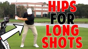 Fast Hips for Long Golf Shots